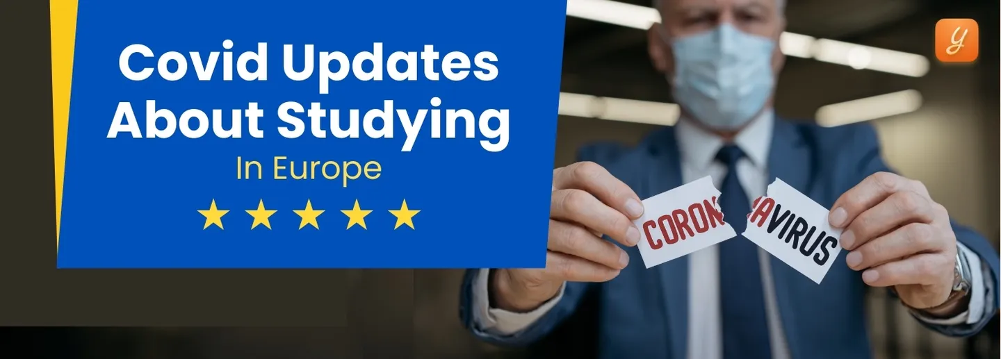 Study in Europe (Covid Updates 2021): Get Latest News & Covid related Updates on Education in Europe Image