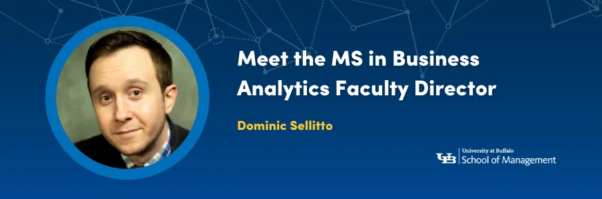 Faculty director series MSBA at University at Buffalo Image
