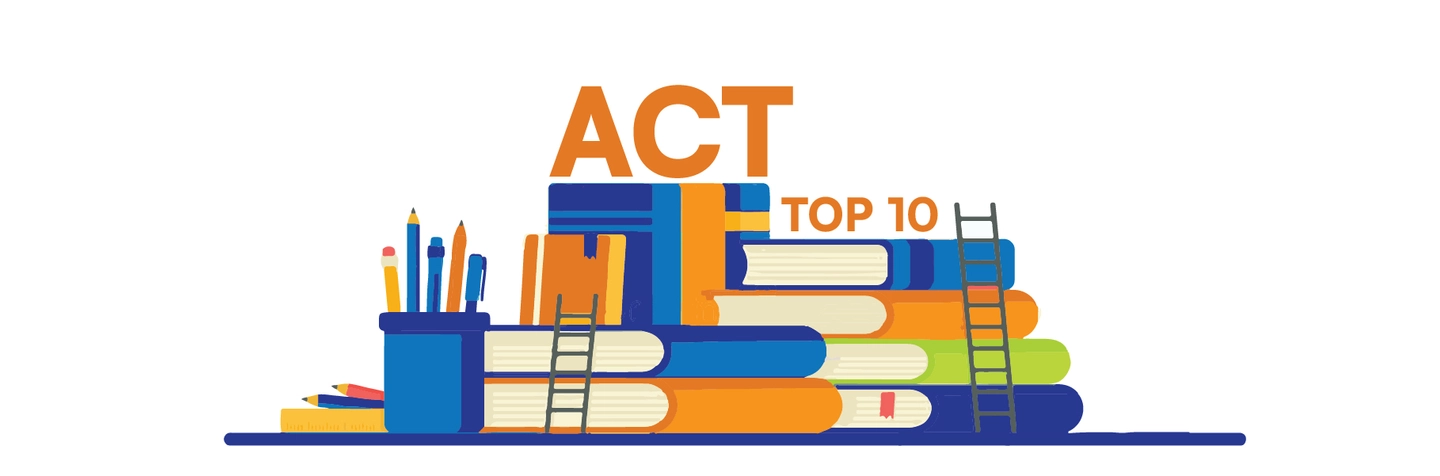 Top 10 ACT Books: Best ACT Preparation Books  Image