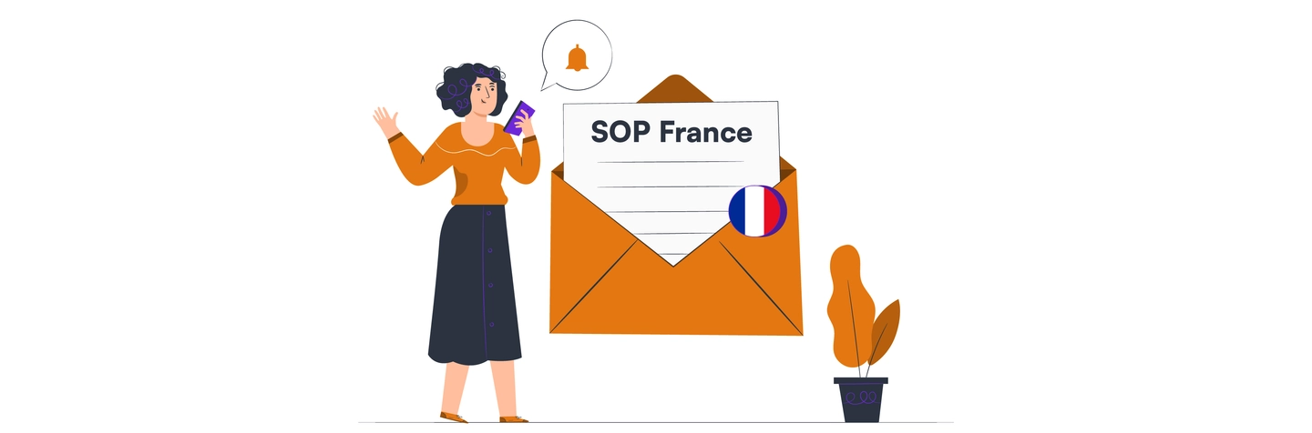 SOP for France Student Visa: How to Write a Statement of Purpose SOP for France?  Image