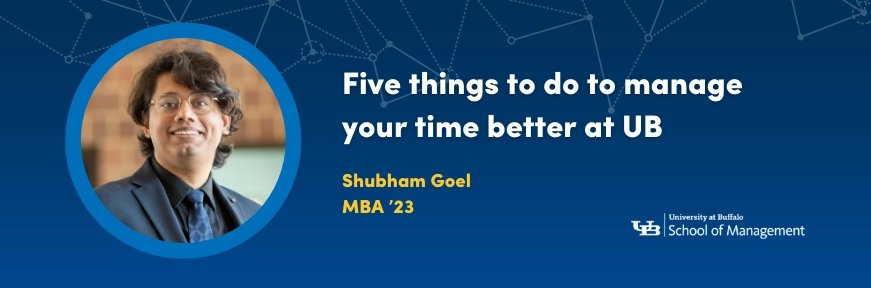 Five Things to do to Manage Time Better at UB Image
