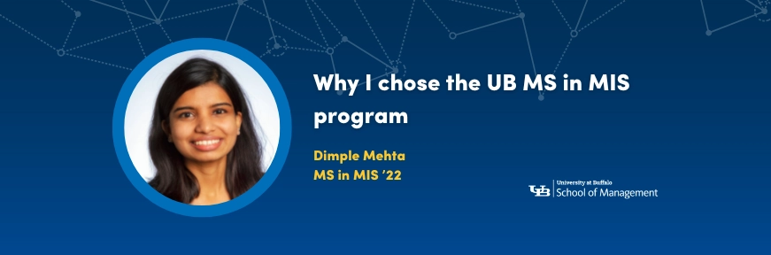 Why I chose UB MS MIS program Image
