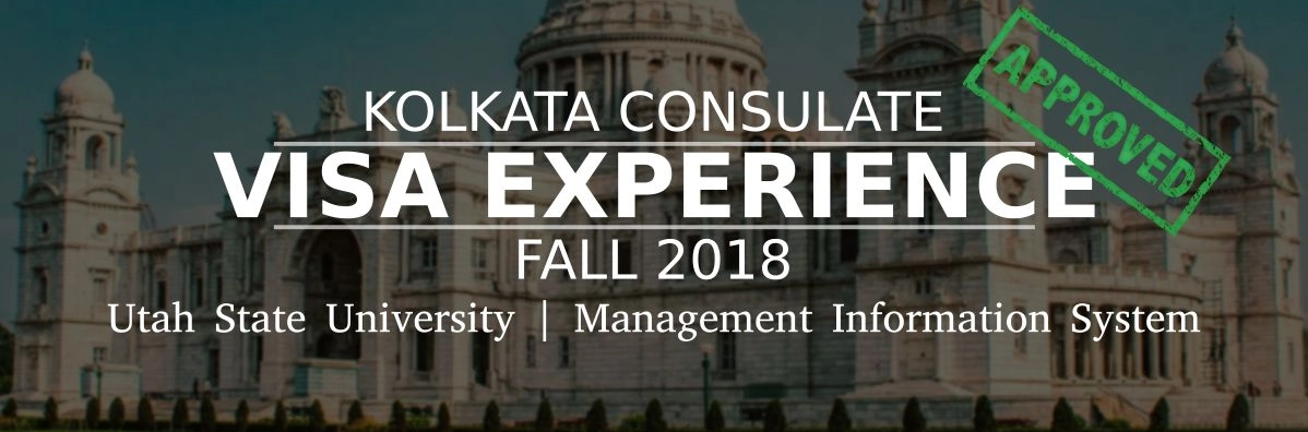 Fall 2018- F1 Student Visa Experience: (Kolkata Consulate | Utah State University | Management Information System- Approved) Image