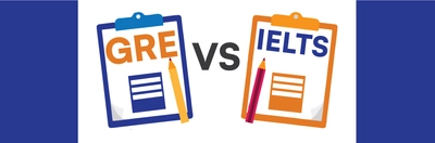 GRE vs IELTS: Know About Difference Between GRE and IELTS Image