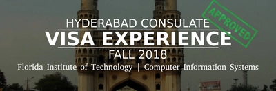 Fall 2018- F1 Student Visa Experience: (Hyderabad Consulate | Florida Institute of Technology | Computer Information Systems- Approved) Image