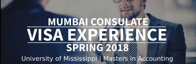 Spring 2018 - F1 Student Visa Experience: (Mumbai Consulate | University of Mississippi | Masters in Accounting - Approved) Image