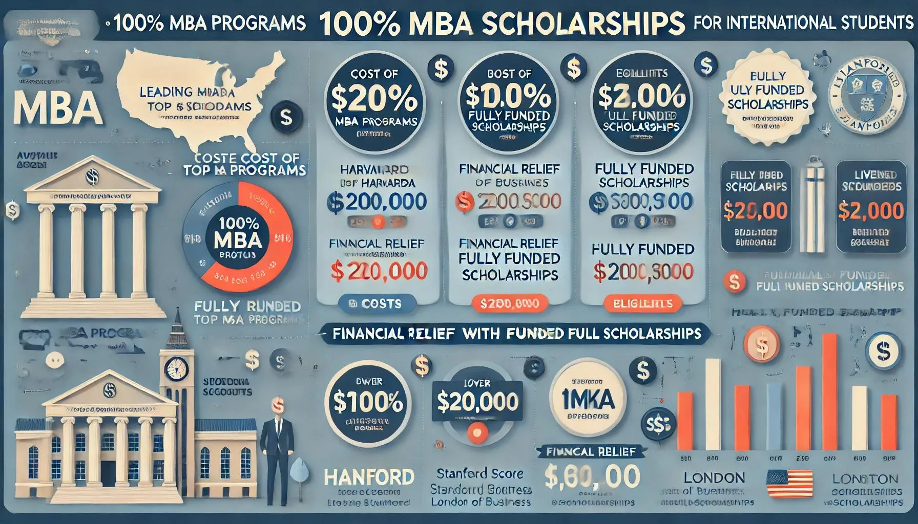 Top 10 MBA Colleges Offering 100% Scholarship Image