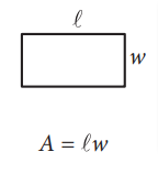 Area of a rectangle