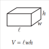 Volume of a rectangular solid