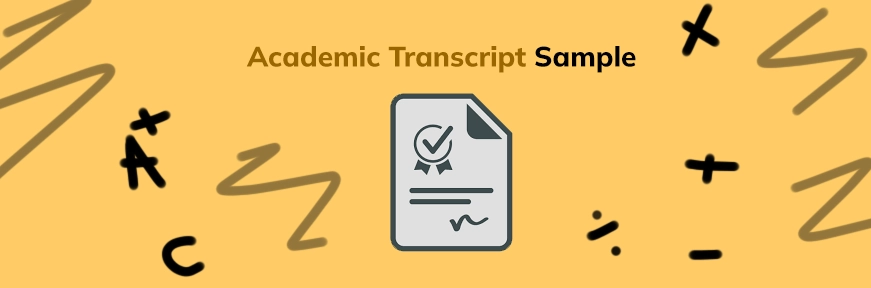 Academic Transcript Sample: How Does a Transcript Look Like? Image