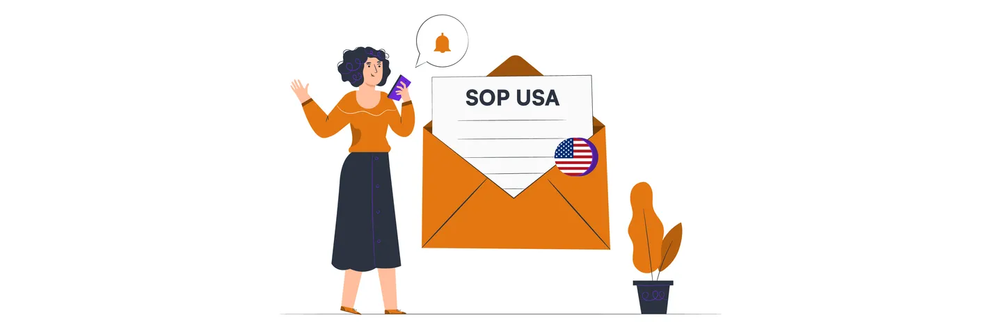 SOP for USA: How to Write & Format Samples Image